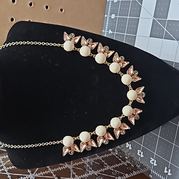 J. Crew Jewelry - Vintage J.Crew ivory and pink